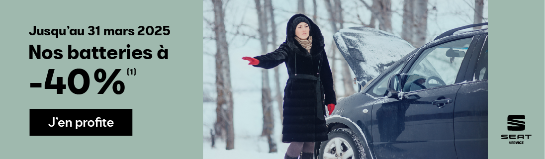 Votre nouvelle batterie à -40% !